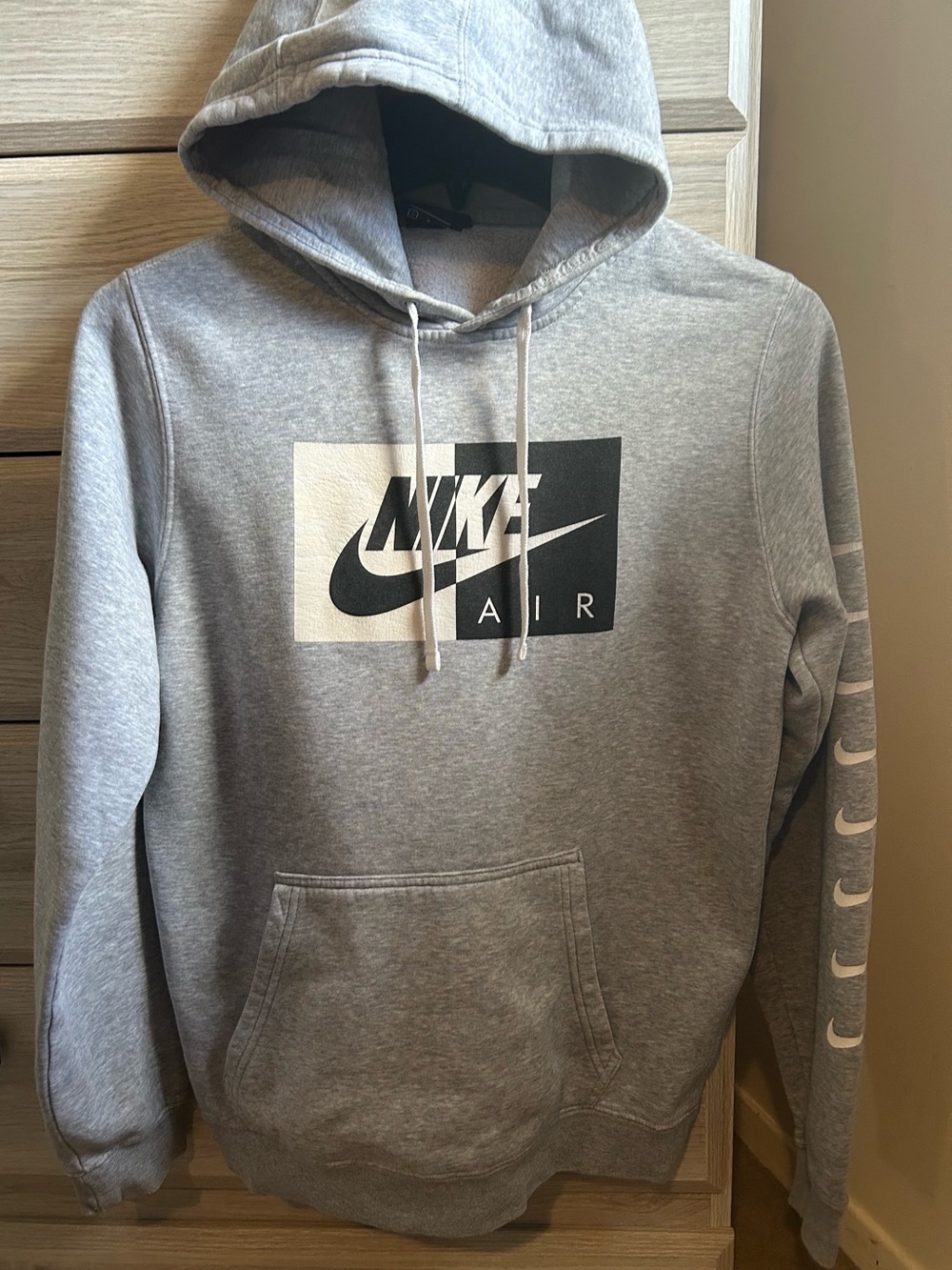 Nike Air unisex Grey Logo Hoodie